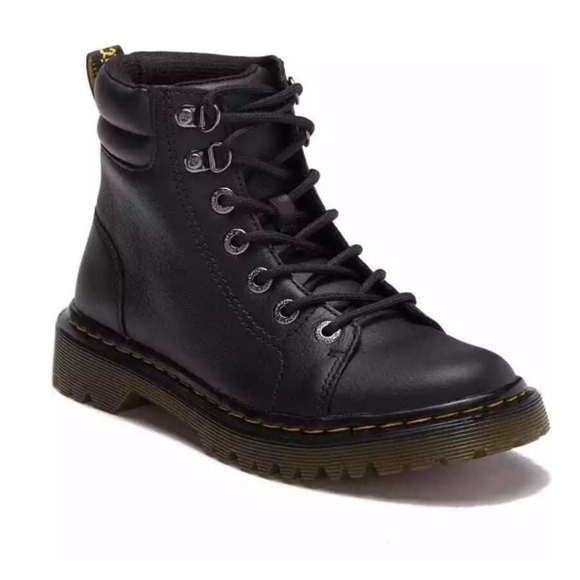 Dr. Martens Faora Mid Top Brown Leather Boot Size 8 - Picture 15 of 15